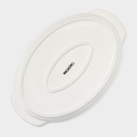 Блюдо фарфоровое для запекания Magistro «Бланш», 23×15×2 см, цвет белый Блюдо фарфоровое для запекания Magistro «Бланш», 23×15×2 см, цвет белый