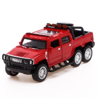 Машина металлическая &laquo;Внедорожник&raquo;, 1:36, свет, звук, открываются двери, инерция, цвет МИКС