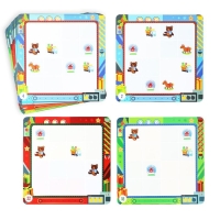 Новогодняя настольная игра-головоломка «Новый год: Logic. Фабрика подарков», 15 карт, 3+ Новогодняя настольная игра-головоломка «Новый год: Logic. Фабрика подарков», 15 карт, 3+