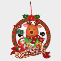 Декоративное украшение (подвеска) "Merry Christmas" 36,5х31,5 см Декоративное украшение (подвеска) "Merry Christmas" 36,5х31,5 см