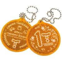 Пешеходный светоотражатель &laquo;Круг&raquo;, оранжевый