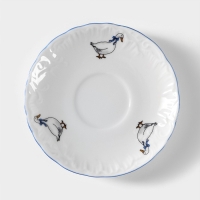 Блюдце &laquo;Рококо. Гуси&raquo;, d=12,5 см