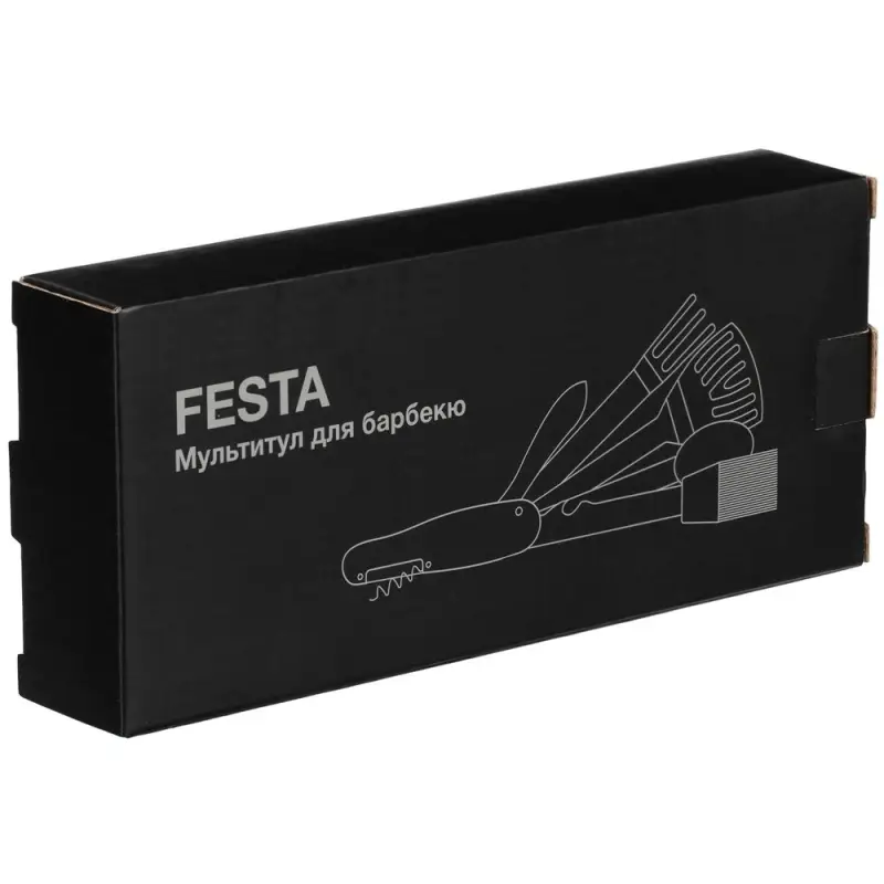 Мультитул для барбекю Festa, черный Мультитул для барбекю Festa, черный