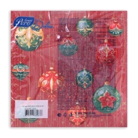 Новогодние салфетки бумажные GrandPero Deluxe «Волшебный занавес», 3 слоя, 33х33 см, 20 шт Новогодние салфетки бумажные GrandPero Deluxe «Волшебный занавес», 3 слоя, 33х33 см, 20 шт