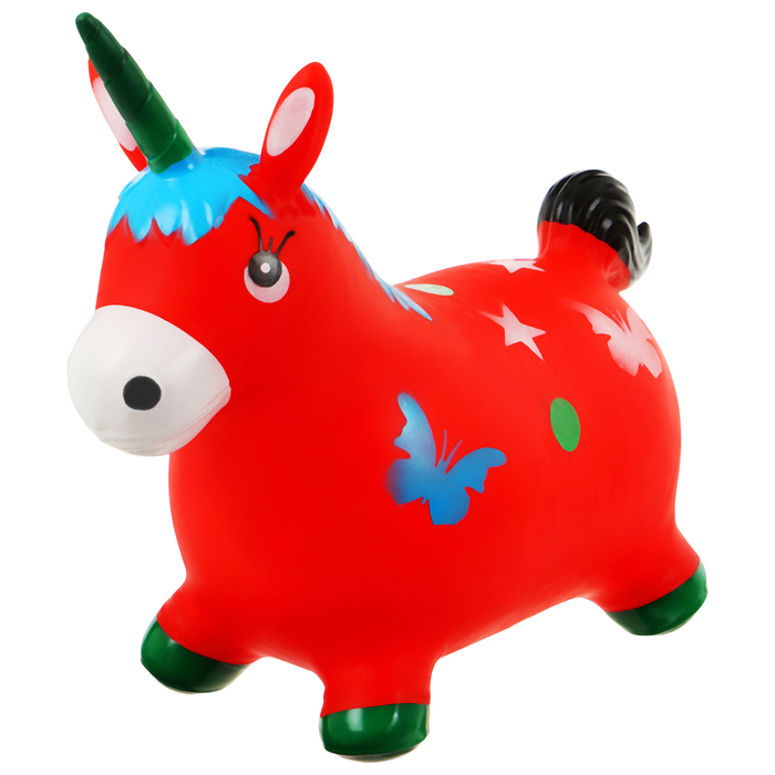 Попрыгун ZABIAKA &laquo;Единорог&raquo;, h=50 см, 1300 г, цвет МИКС