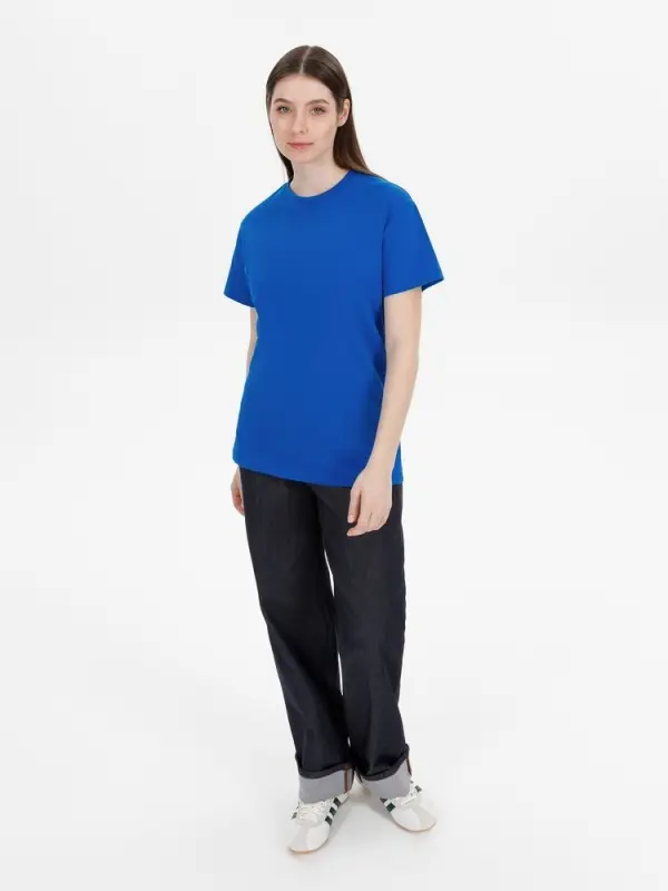 Футболка T-Bolka 180 ярко-синяя, размер XS