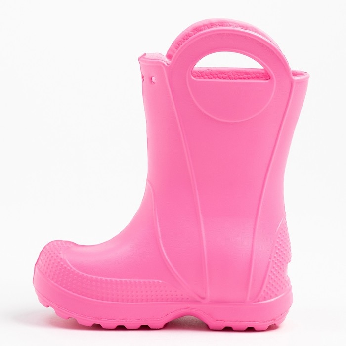 Сапоги резиновые детские, цвет светло-розовый, размер 22-23 Сапоги резиновые детские, цвет светло-розовый, размер 22-23