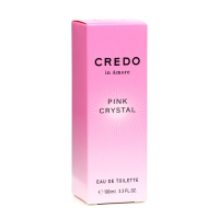Туалетная вода женская Credo in Amore Pink Crystal, 100 мл (по мотивам Bright Crystal (Versace) Туалетная вода женская Credo in Amore Pink Crystal, 100 мл (по мотивам Bright Crystal (Versace)