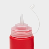 Ёмкость для соуса, 480 мл, 6,5&times;19,5 см, цвет красный