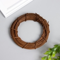 Кольцо ротанг для изготовления ловца снов "Тёмно-коричневый" d=10 см Кольцо ротанг для изготовления ловца снов "Тёмно-коричневый" d=10 см