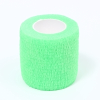 Бинт самофиксирующийся разрывной «Groomroom», 5 см х 4,5 м, зеленый Бинт самофиксирующийся разрывной «Groomroom», 5 см х 4,5 м, зеленый