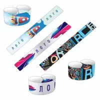 Браслет Slap с печатью на заказ Браслет Slap с печатью на заказ