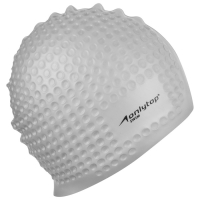 Шапочка для плавания взрослая ONLYTOP Swim, силиконовая, обхват 54-60 см, цвета МИКС Шапочка для плавания взрослая ONLYTOP Swim, силиконовая, обхват 54-60 см, цвета МИКС