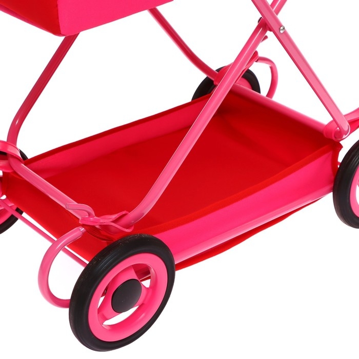 Коляска кукольная № 16, цвет МИКС Коляска кукольная № 16, цвет МИКС