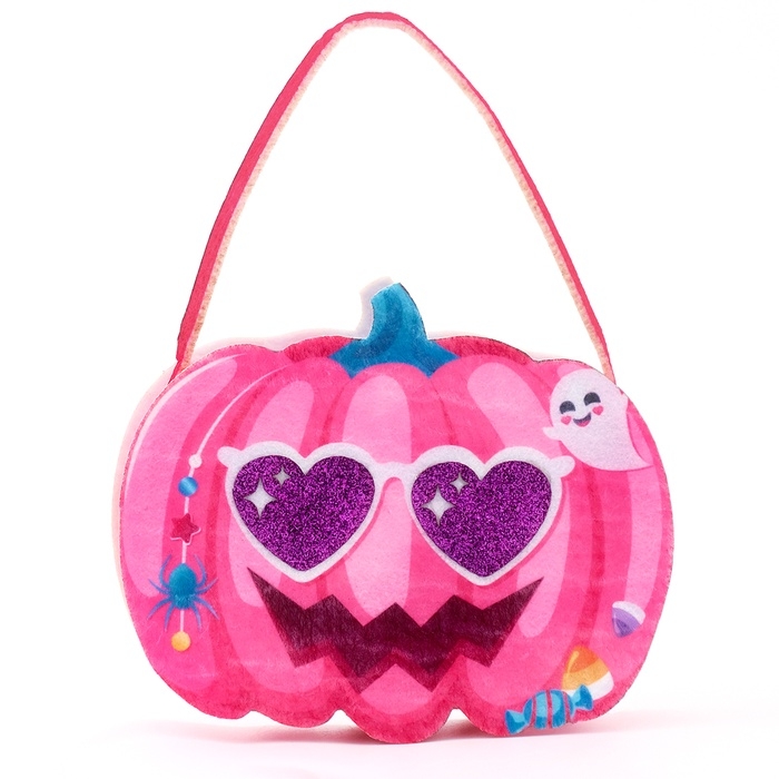 Карнавальный набор &laquo;Милая тыковка&raquo;: юбка, очки, сумка, розовый