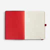 Ежедневник Peel Flex, недатированный, красный