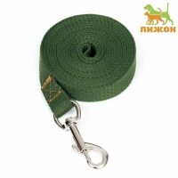 Поводок брезентовый, 3 м х 2 см, хаки Поводок брезентовый, 3 м х 2 см, хаки