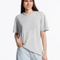 Футболка унисекс Streetwise, серый меланж, размер M