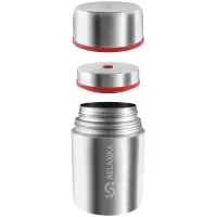 Термос для еды Relaxika 700, в чехле, стальной Термос для еды Relaxika 700, в чехле, стальной