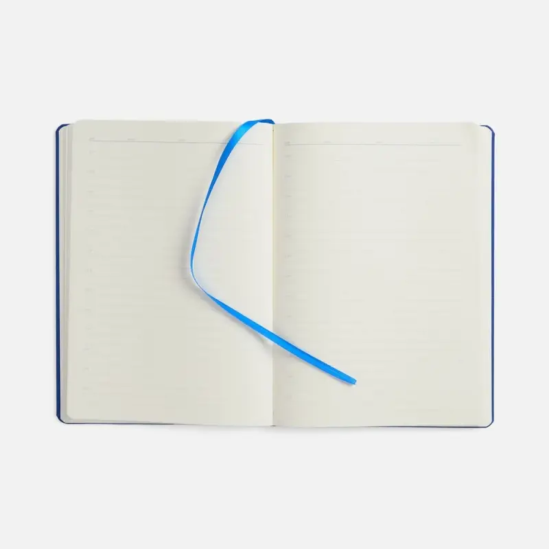 Ежедневник Urban Metal, недатированный, ярко-синий