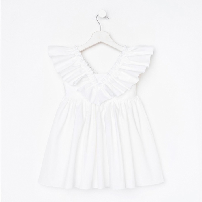 Платье детское KAFTAN &laquo;Бабочка&raquo;, р. 32 (110-116), белый