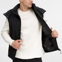 Жилет унисекс Sfera, черный, размер S