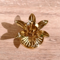 Подсвечник "Пальма" латунь 7 см