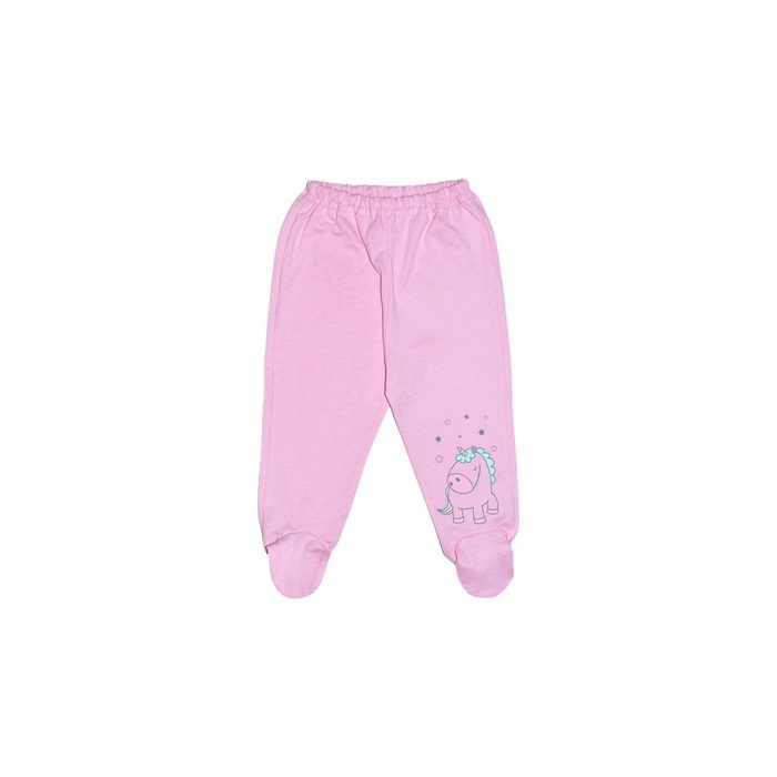 Ползунки для девочки, цвет розовый, рост 62 см