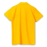 Рубашка поло мужская Spring 210 желтая, размер S