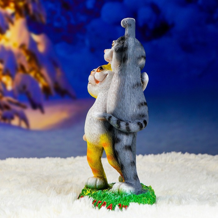 Садовая фигура Садовая фигура "Кошки Март навсегда" 32х18х12см