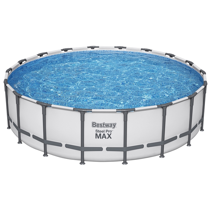 Бассейн каркасный Bestway Steel Pro Max, 549&times;132 см, фильтр-насос, лестница, тент, 561FJ