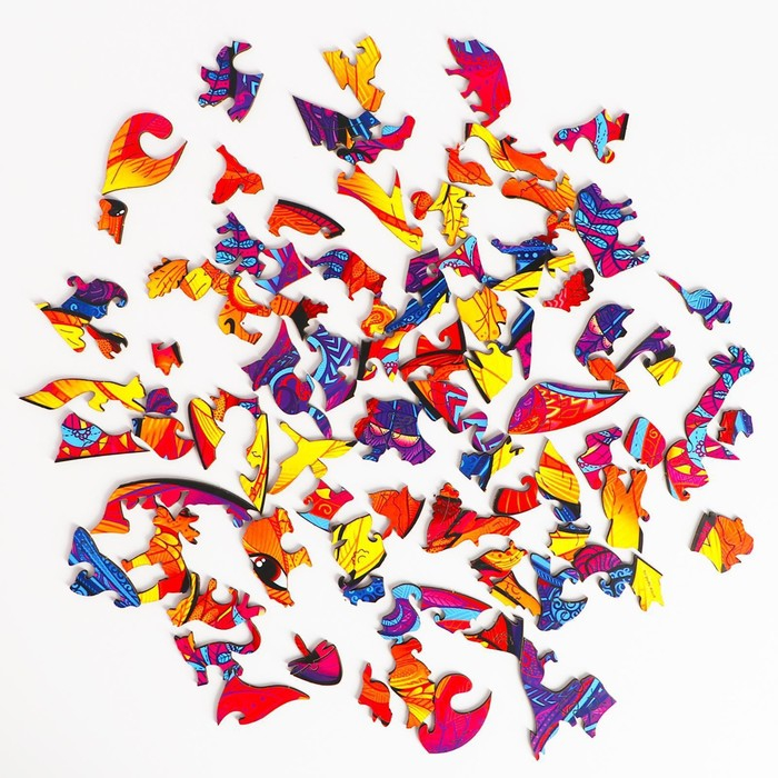 Пазл деревянный фигурный &laquo;Роскошная лиса&raquo;, 101 элементов