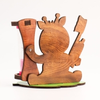 Песочные часы для чистки зубов "Жираф", таймер 3 минуты Песочные часы для чистки зубов "Жираф", таймер 3 минуты