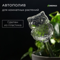 Автополив для комнатных растений, ПВХ, &laquo;Сова&raquo;, 200 мл, Greengo