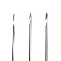 Набор игл для люневильского крючка, d = 0,7/1/1,2 мм, 3 см Набор игл для люневильского крючка, d = 0,7/1/1,2 мм, 3 см