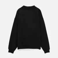 Свитшот оверсайз унисекс S6, черный, размер XS/S