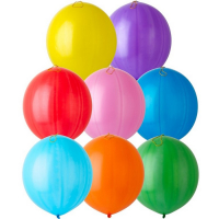 Шар латексный 18", панч-болл, пастель, набор 25 шт., цвета МИКС Шар латексный 18", панч-болл, пастель, набор 25 шт., цвета МИКС