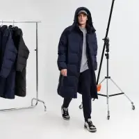 Пуховик унисекс Kapsula, серый, размер ХL/ХХL