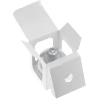 Елочный шар Finery Shine, 10 см, глянцевый серебристый с глиттером Елочный шар Finery Shine, 10 см, глянцевый серебристый с глиттером