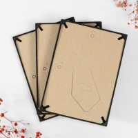 Набор фоторамок пластик L-3 10х15 см ( 3 шт.), чёрный