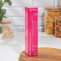 Мельница для специй Доляна, 25×4,5 см, металлический механизм, цвет чёрное дерево Мельница для специй Доляна, 25×4,5 см, металлический механизм, цвет чёрное дерево