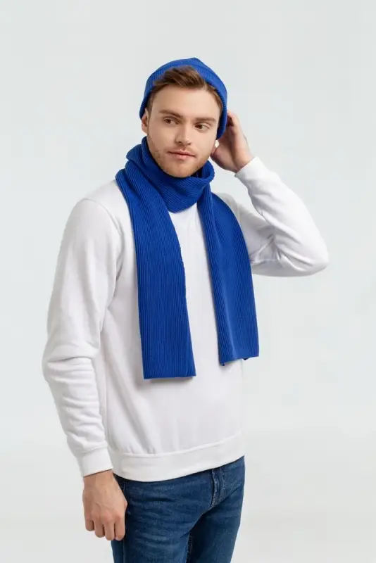 Шапка Life Explorer, ярко-синяя (василек) Шапка Life Explorer, ярко-синяя (василек)