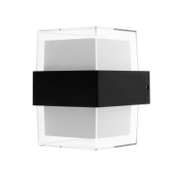 Светильник фасадный «Гранд двойной», FSD-057, 10 Вт, 4000К, IP65, 220 В, пластик, черный Светильник фасадный «Гранд двойной», FSD-057, 10 Вт, 4000К, IP65, 220 В, пластик, черный