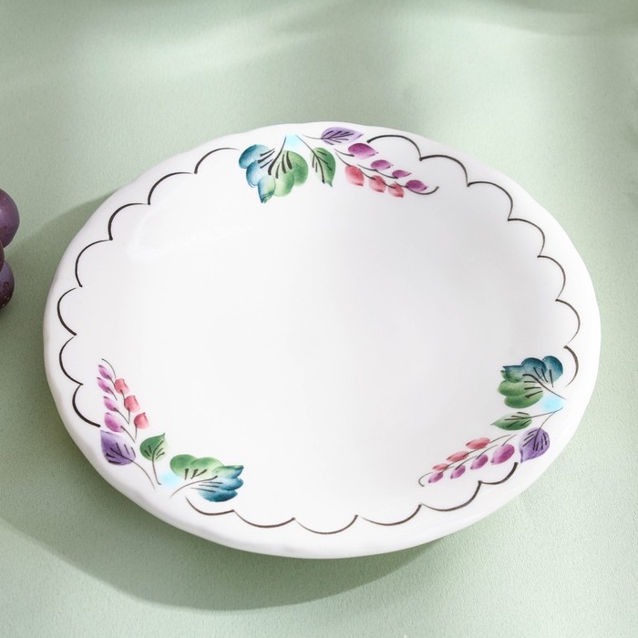 Чайная пара &laquo;Шиповник&raquo;,  0,29 л, 15&times;8,4 см, 1 сорт,  Гурова В.П.