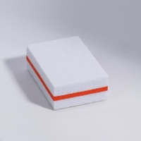 Бафы наждачные для ногтей, набор 50 шт, двухсторонние, 3,5 &times; 2,5 см, цвет белый