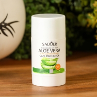 Глиняная маска для лица в стике с экстрактом Алоэ Вера Глиняная маска для лица в стике с экстрактом Алоэ Вера