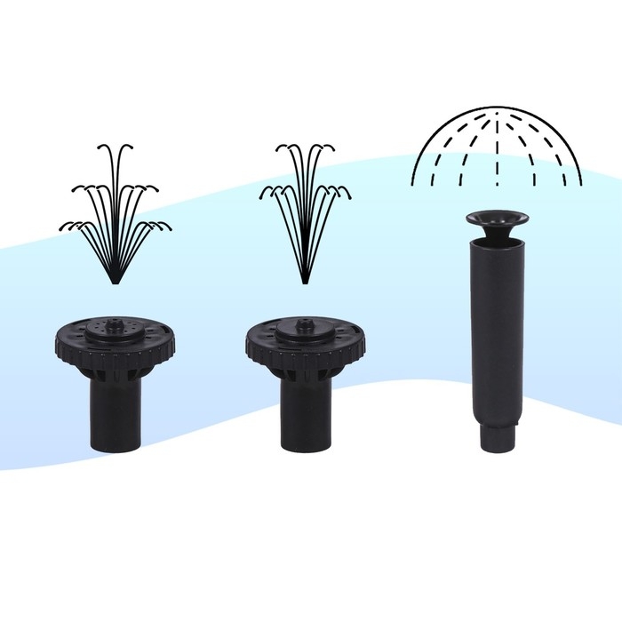 Фонтан садовый HJ-1143, 22 Вт, h = 1.6 м, 1000 л/ч, шнур 5 м Фонтан садовый HJ-1143, 22 Вт, h = 1.6 м, 1000 л/ч, шнур 5 м