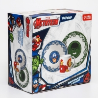 Набор посуды из керамики, 3 предмета: тарелка Ø 16,5 см, миска Ø 14 см, кружка 200 мл, "Мстители", Марвел Набор посуды из керамики, 3 предмета: тарелка Ø 16,5 см, миска Ø 14 см, кружка 200 мл, "Мстители", Марвел