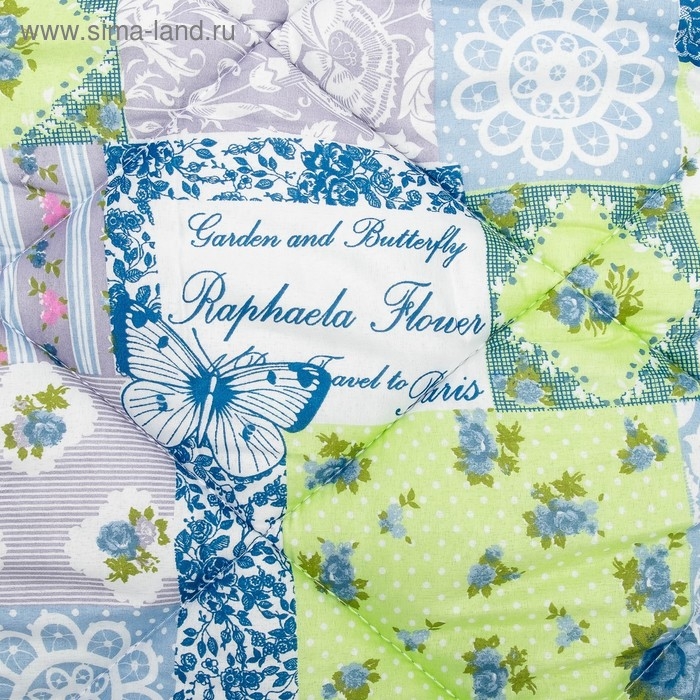 Одеяло АДЕЛЬ Стандарт Зима 105х140см, МИКС, шерстипон 600г/м, пэ100%