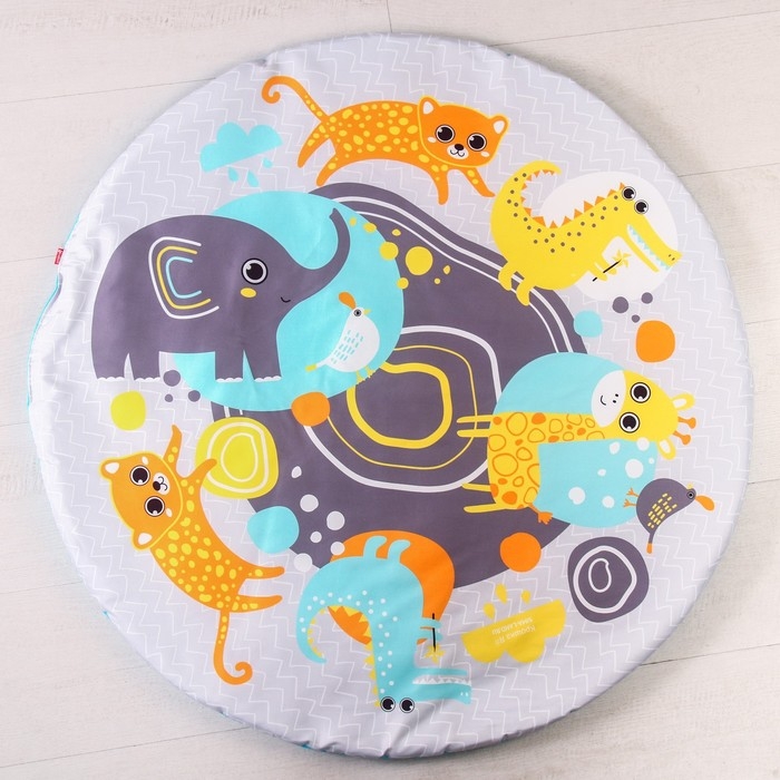 Развивающий коврик с дугами &laquo;Африка&raquo;, 85х85 см, Крошка Я